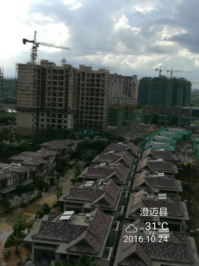 碧桂園美浪灣別墅熱水工程